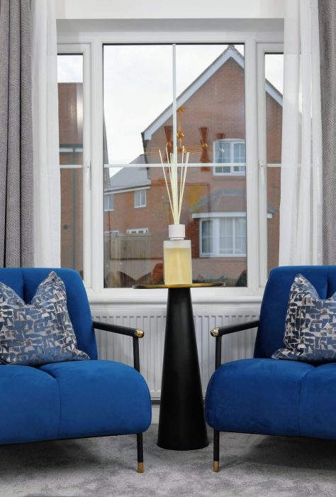 A cosy snug designed by NateBel Interiors